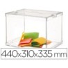 Urna electoral plegable con precintos de seguridad 440x310x315mm