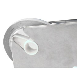 Cinta adhesiva q-connect 66m x 66 mt x 9 mm blanco para cerrar bolsas