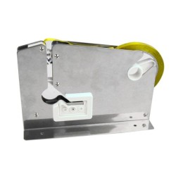 Cinta adhesiva q-connect 66 mt x 9 mm amarilla para cerrar bolsas