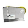 Cinta adhesiva q-connect 66 mt x 9 mm amarilla para cerrar bolsas