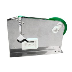 Cinta adhesiva q-connect 66 mt x 9 mm verde para cerrar bolsas