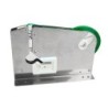 Cinta adhesiva q-connect 66 mt x 9 mm verde para cerrar bolsas