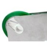Cinta adhesiva q-connect 66 mt x 9 mm verde para cerrar bolsas