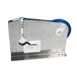 Cinta adhesiva q-connect 66 mt x 9 mm azul para cerrar bolsas