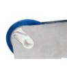 Cinta adhesiva q-connect 66 mt x 9 mm azul para cerrar bolsas