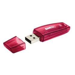 Memoria usb emtec flash c410 16 gb 2.0 rojo