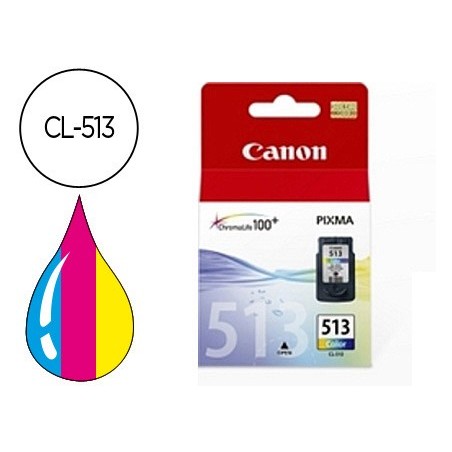 Ink-jet canon cl-513 color pixma mp240/260/480 alta capacidad