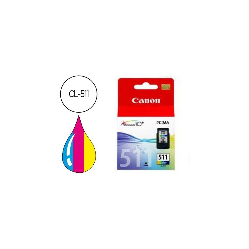 Ink-jet canon cl-511 color pixma mp240/260/480