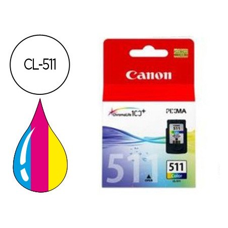 Ink-jet canon cl-511 color pixma mp240/260/480