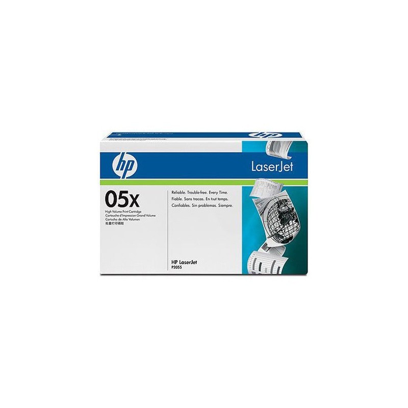 Toner hp laserjet negro ce505x 6.500 pag