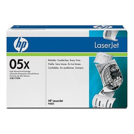 Toner hp laserjet negro ce505x 6.500 pag