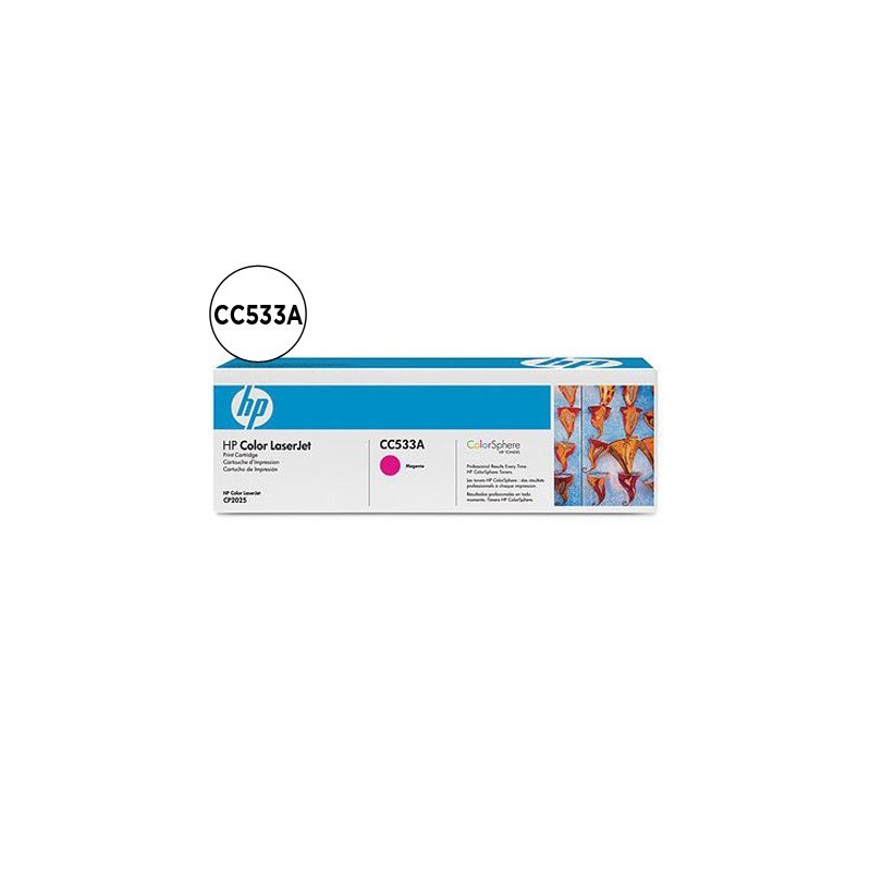 Toner hp laserjet color cp2025/cm2320 magenta 2.800pag