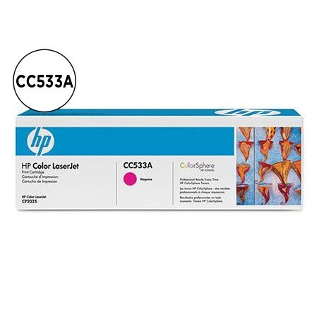 Toner hp laserjet color cp2025/cm2320 magenta 2.800pag