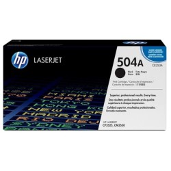 Toner hp laserjet color cp3525 negro 5.000 pag
