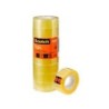 Cinta adhesiva scotch acordeon 33 mt x 19 mm pack de 8 unidades