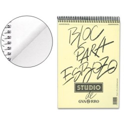 Bloc dibujo esbozos din a3 90 10 hojas 90g/m2