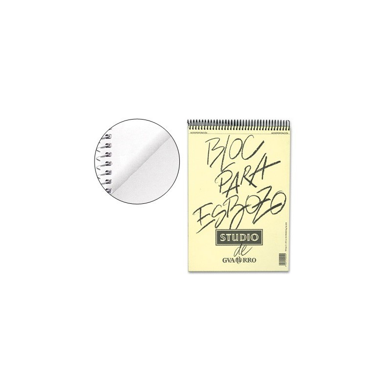 Bloc dibujo esbozos din a3 90 10 hojas 90g/m2