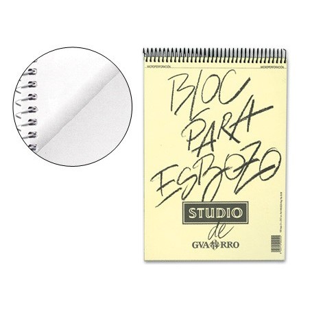 Bloc dibujo esbozos din a3 90 10 hojas 90g/m2
