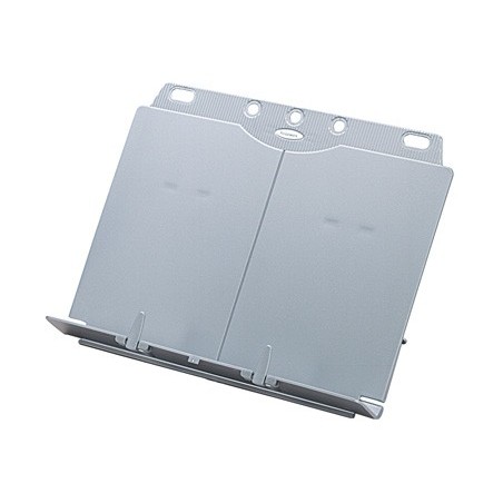 Atril fellowes para libros plastico gris medidas 244x295x50 mm