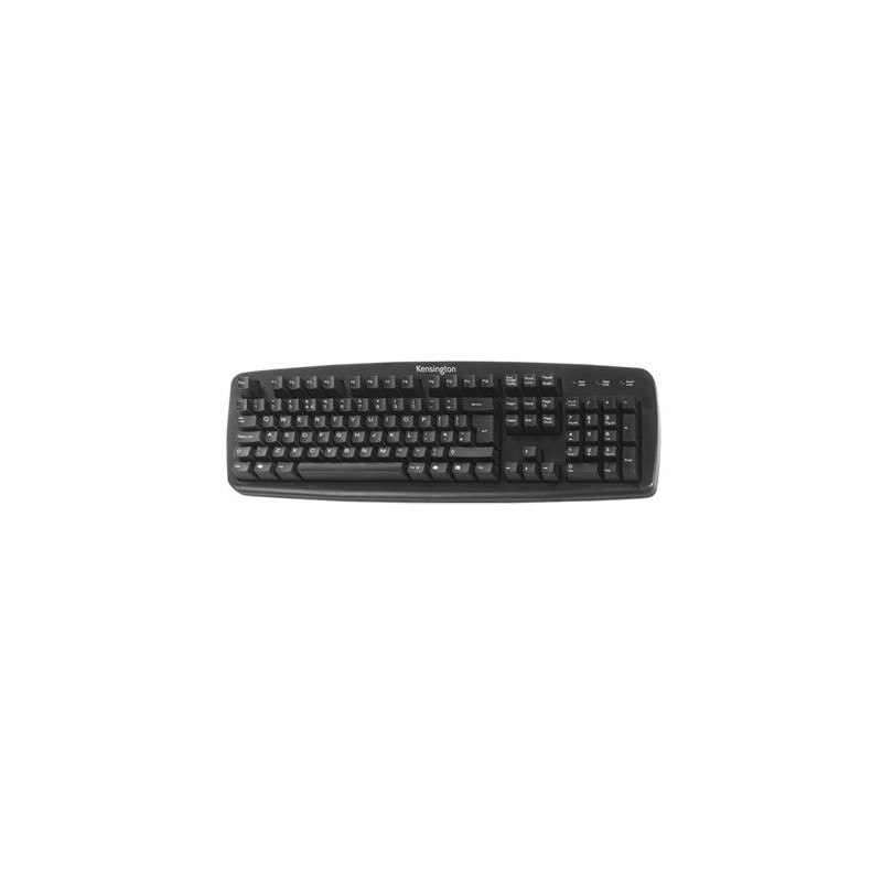 Teclado value kensington color negro 480x175x40mm tecnologia usb