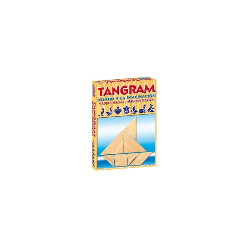 Juegos de mesa falomir tangram de madera