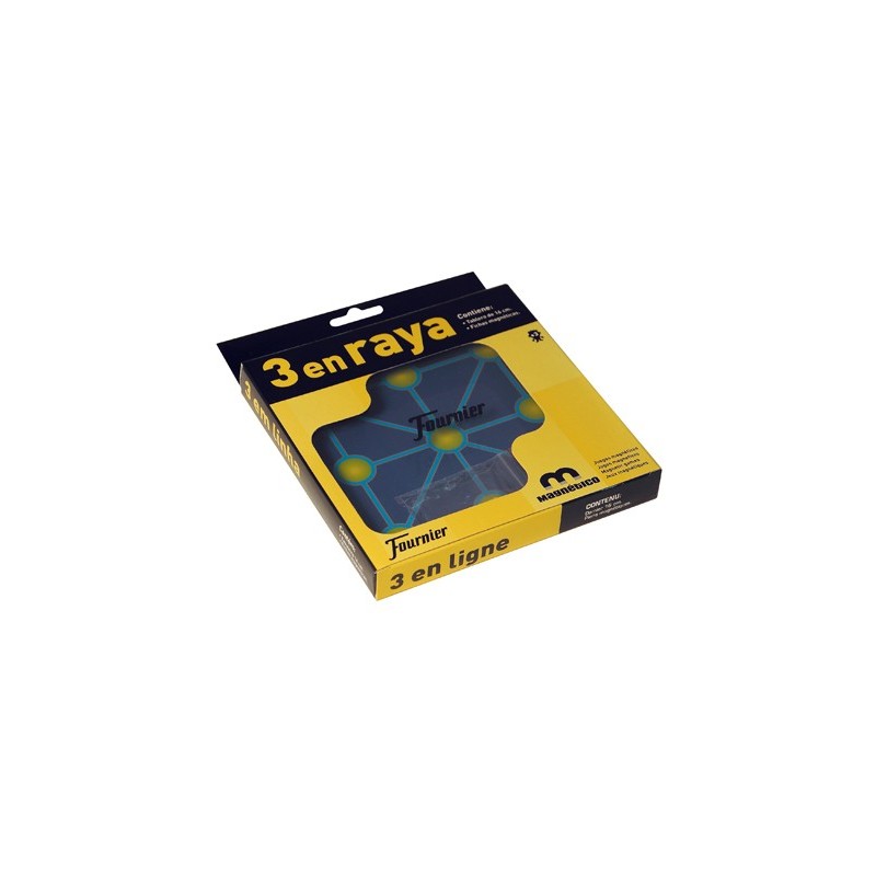 Juegos de mesa tres en raya magnetico 20x16,1x2,5 cm