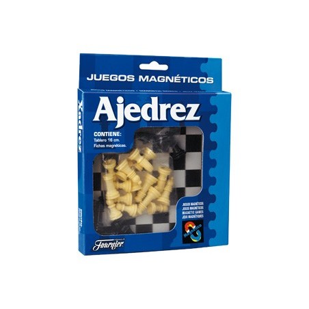 Juegos de mesa ajedrez magnetico 20x16,1x2,2 cm