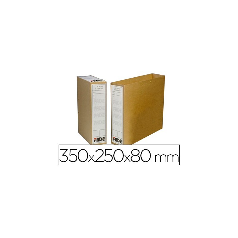 Bolsa archivo definitivo fade folio kraft bicolor