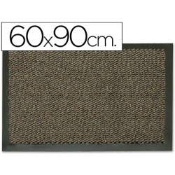 Alfombra paperflow antipolvo gris basic 60x90 cm