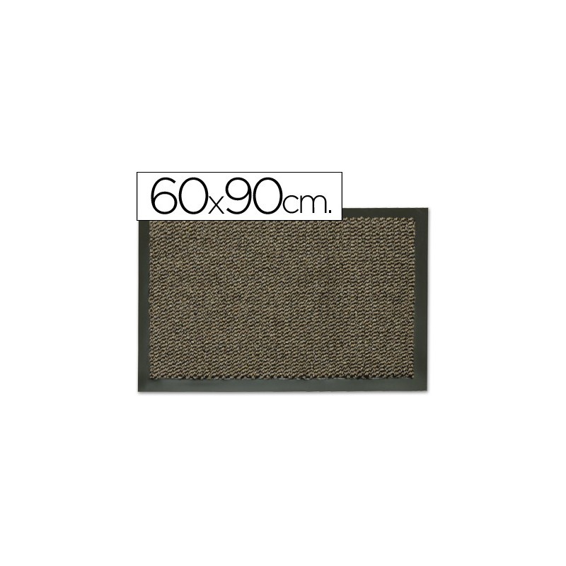 Alfombra paperflow antipolvo gris basic 60x90 cm