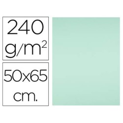 Cartulina liderpapel 50x65 cm 240g/m2 verde