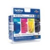 Ink-jet brother lc-1100valbp /m/y/c pack 4 colores 450 pagbk 325 pag m/y/c