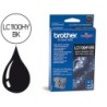 Ink-jet brother lc-1100bk negro alta capacidad 900 pag