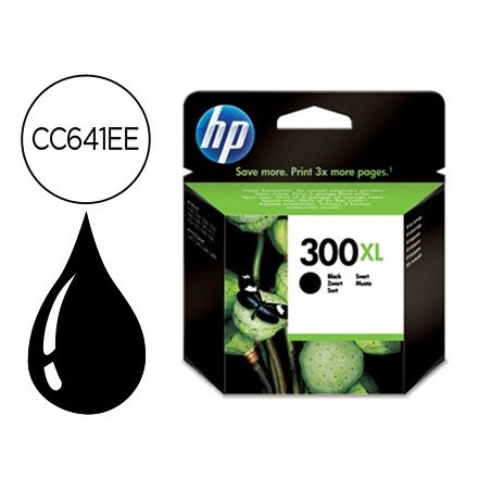 Ink-jet hp 300xl negro dj f4224 aio dj d2560 600 pag