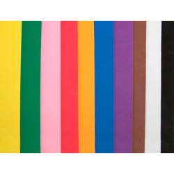 Bloc trabajos manuales liderpapel goma eva 240x315mm 10 hojas colores surtidos