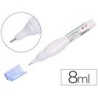 Corrector q-connect lapiz con punta metalica 8 ml