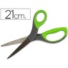 Tijera q-connect mango caucho 8\ 21 cm blister