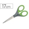 Tijera q-connect mango caucho 7\ 17 cm blister