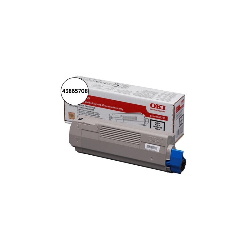 Toner oki c5650/5750 negro 8000 pag type c14