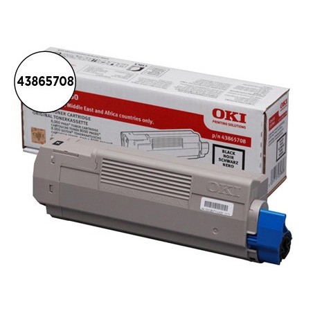Toner oki c5650/5750 negro 8000 pag type c14