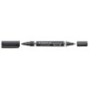 Rotulador staedtler lumocolor permanente duo 348 negro punta f 0,6 mm punta m 1,5 mm