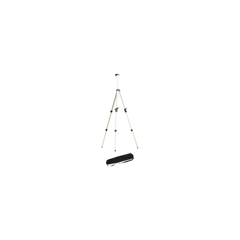 Caballete pintor lidercolor aluminio soporte para lienzo de 94 cm con bolsa transporte 98x91x180 cm