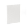 Bastidor lidercolor 4p lienzo grapado lateral algodon 100% marco pawlonia 1,8x3,8 cm bordes madera 33x22 cm
