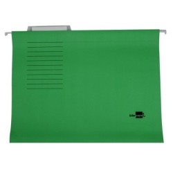 Carpeta colgante liderpapel folio verde