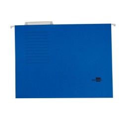 Carpeta colgante liderpapel folio azul