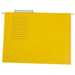 Carpeta colgante liderpapel a4 amarilla