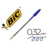 Boligrafo bic cristal original tinta azul bolsa de 5 unidades