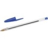 Boligrafo bic cristal original tinta azul bolsa de 5 unidades