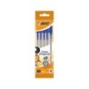 Boligrafo bic cristal original tinta azul bolsa de 5 unidades