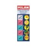 Goma de borrar milan 430-5 blister de 5 unidades